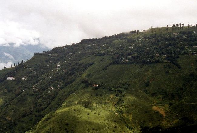 9月11日（木）<br /><br />翌朝8：00、乗り合いジープでダージリンを出発（70Rs）。<br />2時間かけて山を下り、シリグリへ。<br />シリグリでリキシャをつかまえ（10Rs）、ニュージャルパイグリへ。<br /><br />駅でバラナシ行きのスリーパーの予約を試みるがあいにくフル。<br />結局乗車券のみで乗り込み（147Rs）、車内でスリーパーの席に替えてもらうこととなった（131Rs）。<br /><br />バラナシは明朝4時ごろ到着する予定。<br />私は列車の揺れに身を任せ、眠りに落ちた。