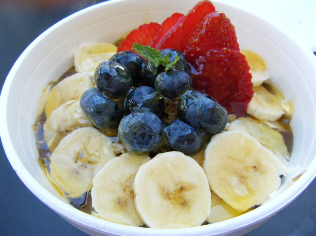 アサイボウル。美味しいです。