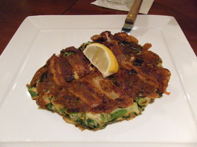 ネギ焼。豚タマです。