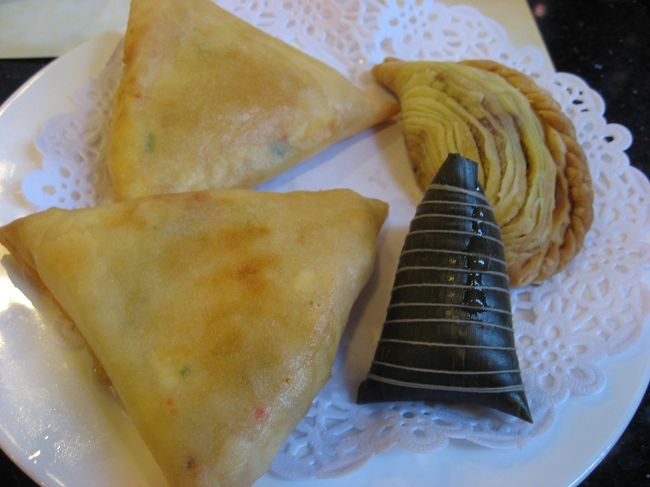 ちまきや蟹身入り春巻き<br />蟹身入り春巻き美味しかったです！！