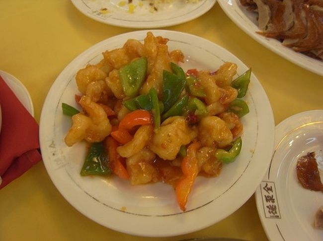 他にも、エビの炒め物や