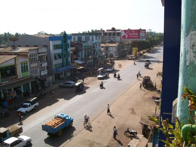 エンペラー・モーテルからの眺め<br />