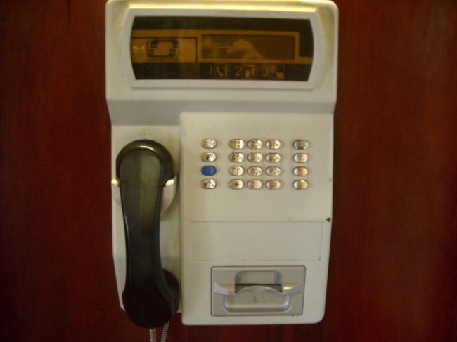 電話。<br />どうでもいい？