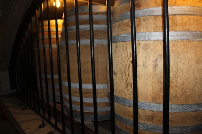 ワインが貯蔵されているんでしょうね。