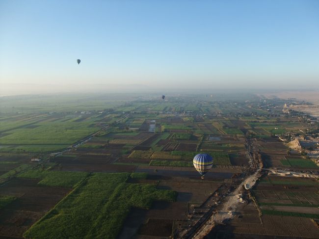 　ナイル川に近いほうは、畑がたくさんで緑もいっぱい。