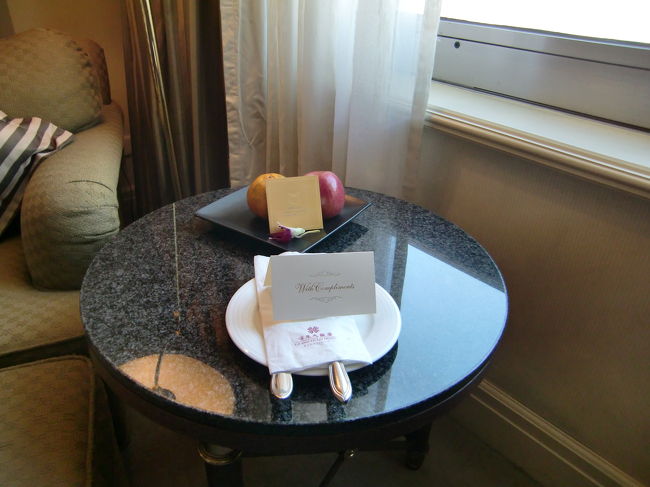 ウエルカムフルーツがありました〜。