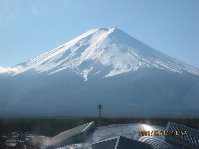 観覧車から望む勇壮な富士山、その１