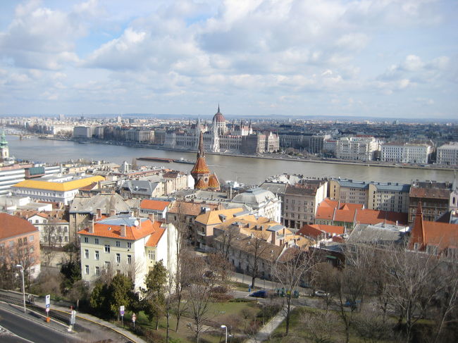 漁夫の砦からみるブダペストの街並み