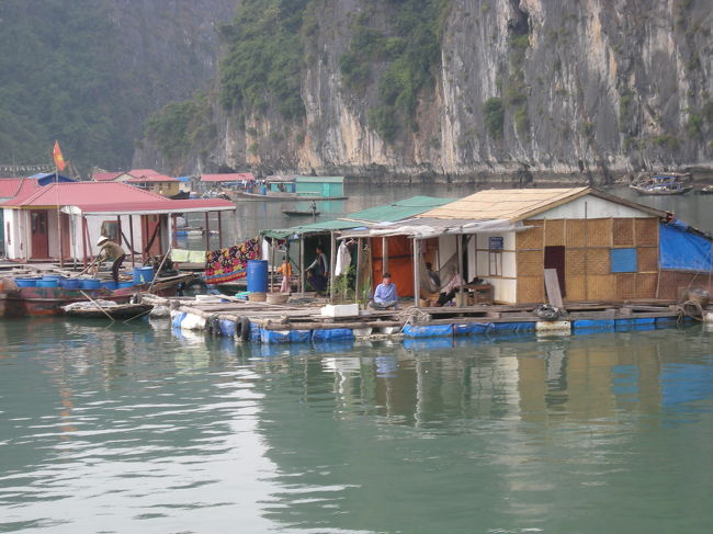 水上生活の人たち