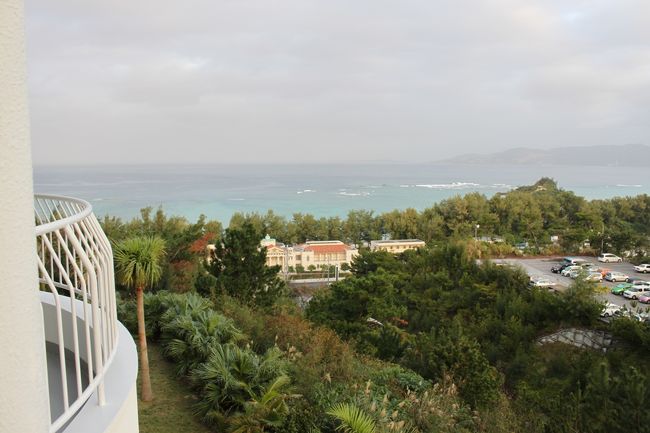 朝、お部屋からの景色です。<br />確かにオーシャンビュー？です。