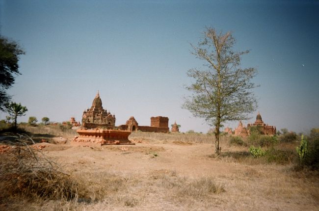 ぽつぽつと遺跡が…