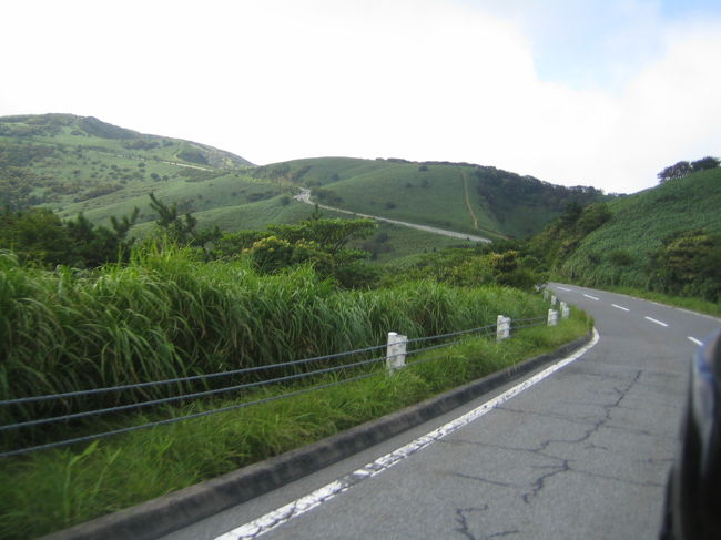 西伊豆スカイライン。<br />土肥駐車場は標高８００ｍ。