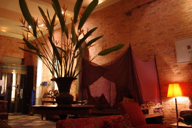 昼間もきっと素敵な空間だったでしょうね。