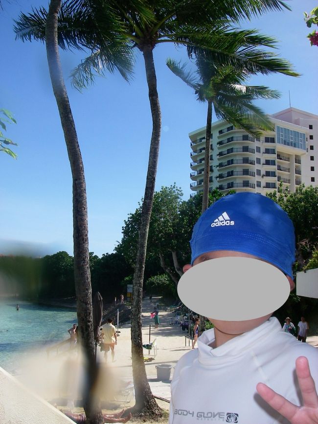 今回泊まったプレミアタワーを撮影<br />私達のお部屋プレミアスイートがちょうど見えてます<br /><br />