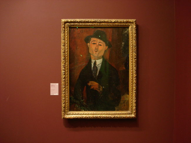 『ポール・ギヨームの肖像』。田代まさしではありません・・・・