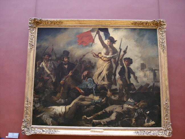 『民衆を導く自由の女神』。コールドプレイのジャケ写、ドラゴンアッシュのジャケ写？