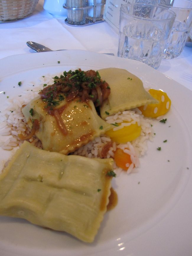 ラビオリ。<br />美味しかったです。