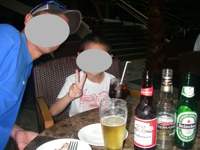 昼寝から目覚めたら　水分補給(￣¬￣