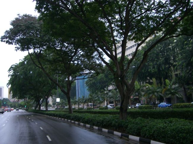 滞在先のゲストハウス付近。