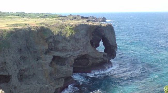 おなじみ、万座毛。<br />ゾウさんのお鼻みたい♪