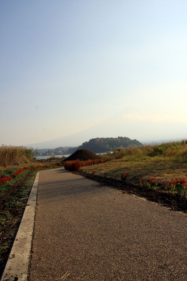 富士山は、靄っていて見えなくなってました(^^ゞ
