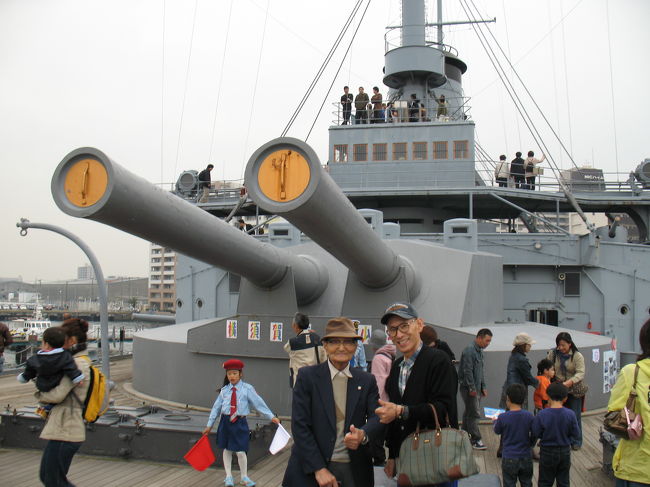 戦艦三笠 台座付き
