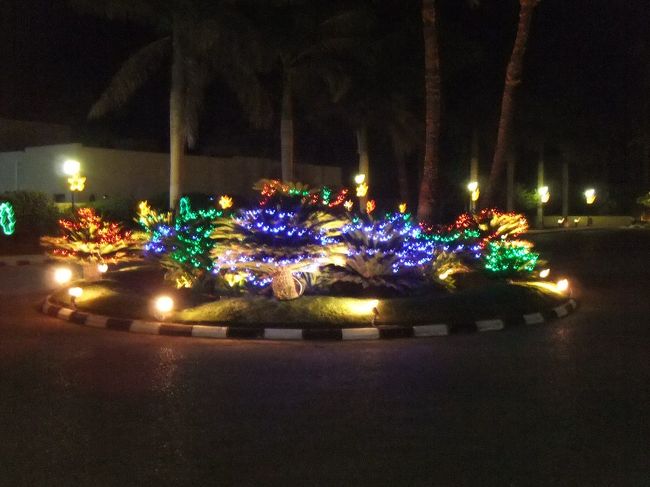 前のロータリーもきれいに輝いています。