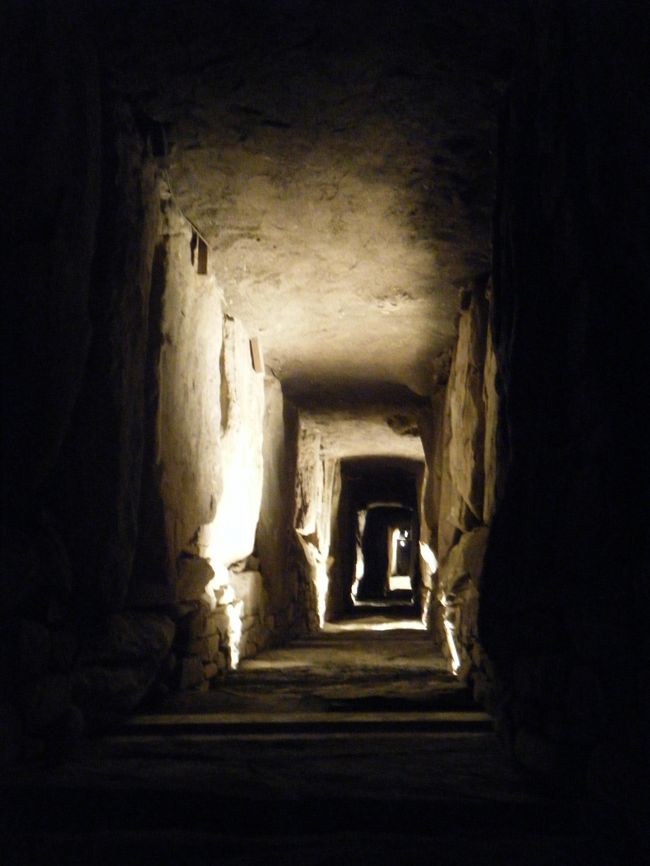 古墳の中。<br /><br />なぜか外よりも寒い。