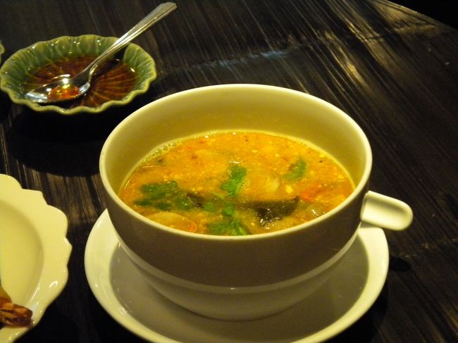 今回の海外で最後の食事。<br />トムヤムクンを満喫。<br /><br /><br />弾丸の旅も終わり。<br />TGさんで東京へ帰国。