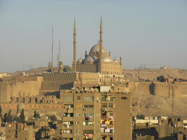 ミナレットの展望は、<br /><br />ガーマ・ムハンマド・アリが見える素晴らしい眺め<br /><br />