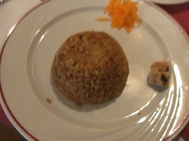 かわいらしいご飯が出ます。