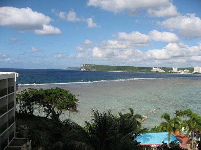 ホテルの部屋からの眺め