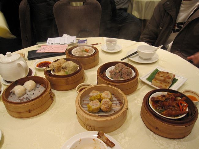 1/1、朝食。<br />またまた飲茶！