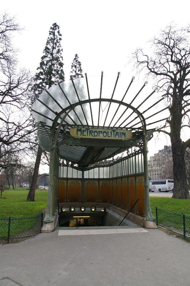 アール・ヌーヴォー、エクトール・ギマールHector Guimardの建築