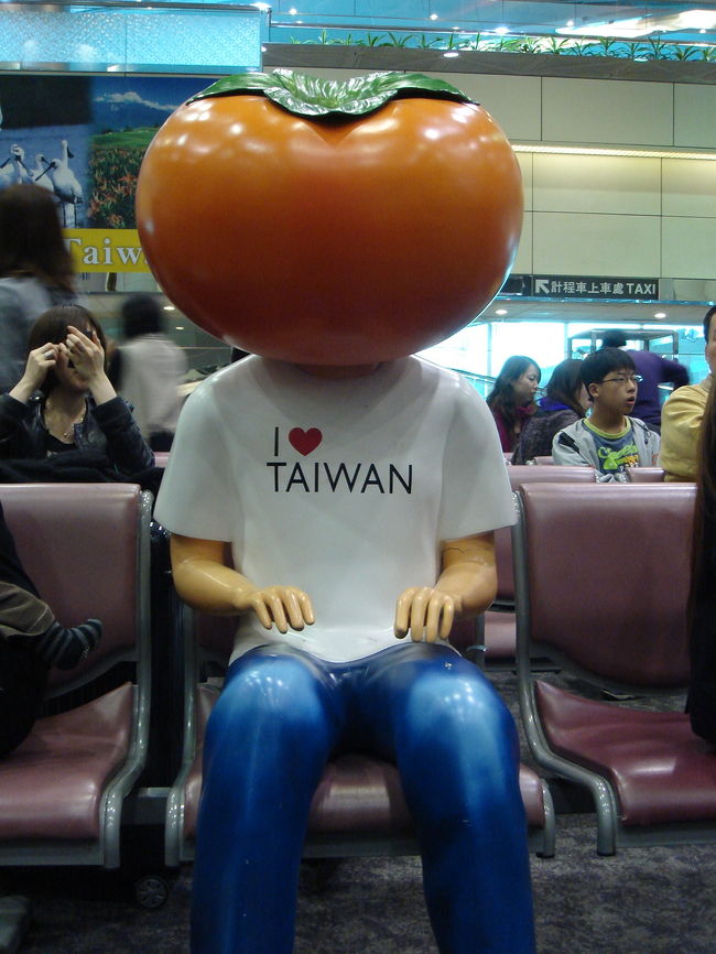 入国審査をパスしたら、到着ロビーへ。半年ぶりに柿頭くんに再会。<br /><br />あ、あれ！？　ノートパソコンが無くなってる！！