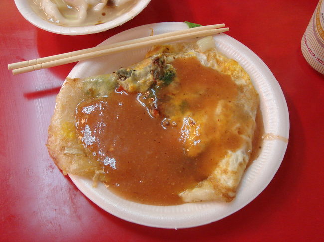 牡蠣のオムレツや・・・