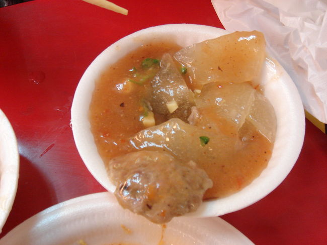 肉圓（バーワン）などを注文し、