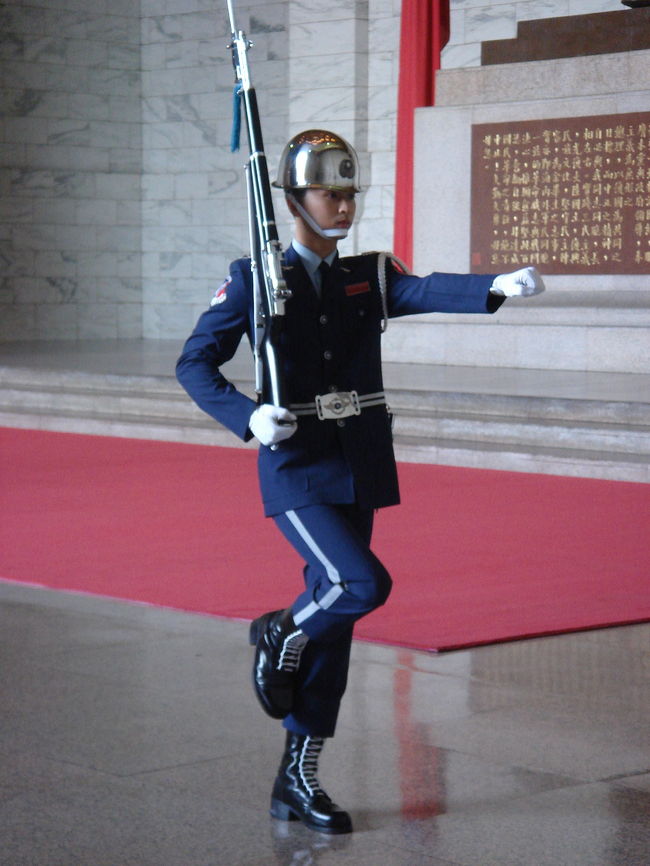 見事な行進です。