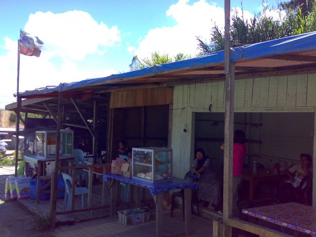 帰り道、ローカルなお昼ご飯。<br />この辺はマレー系の人ばかりだった。