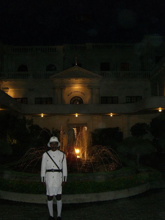 マウントレイニアだったっけ。<br />スリランカでも最も古く由緒あるホテルの一つ。