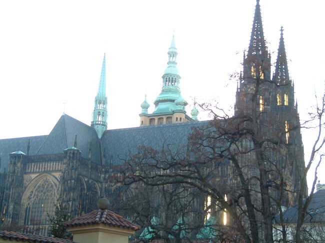 　プラハ城内にある聖ヴィート大聖堂です。