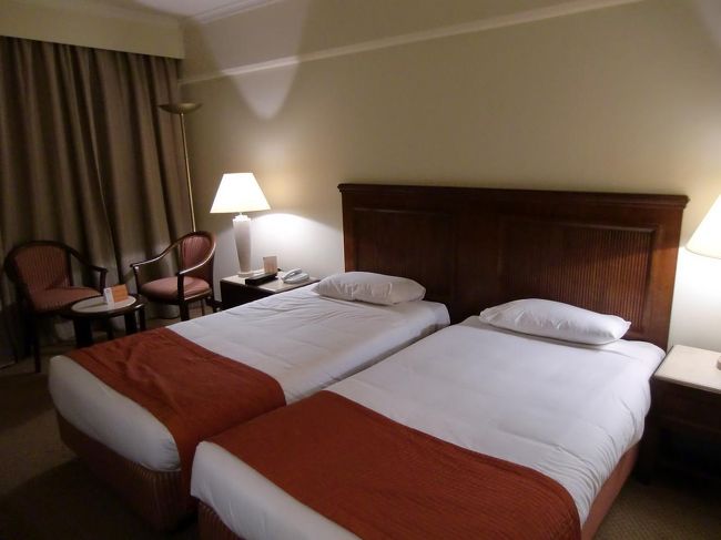 ロングフライトの疲れがあり、シャワーを浴びてすぐにベッドに入る。お休みなさい。