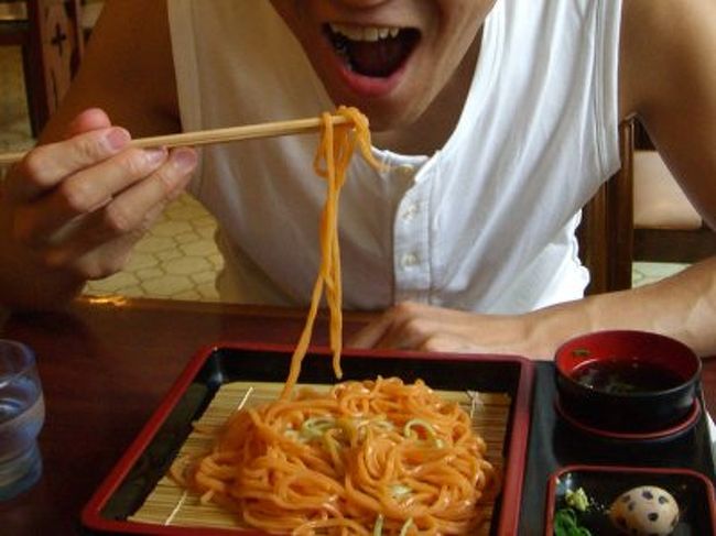 こっちは冷麺<br />もちろん柿味