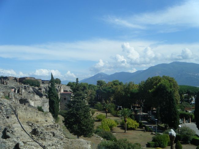 ポンペイからの眺め