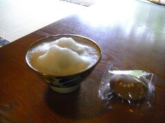たしか琉球村で飲んだぶくぶく茶！！