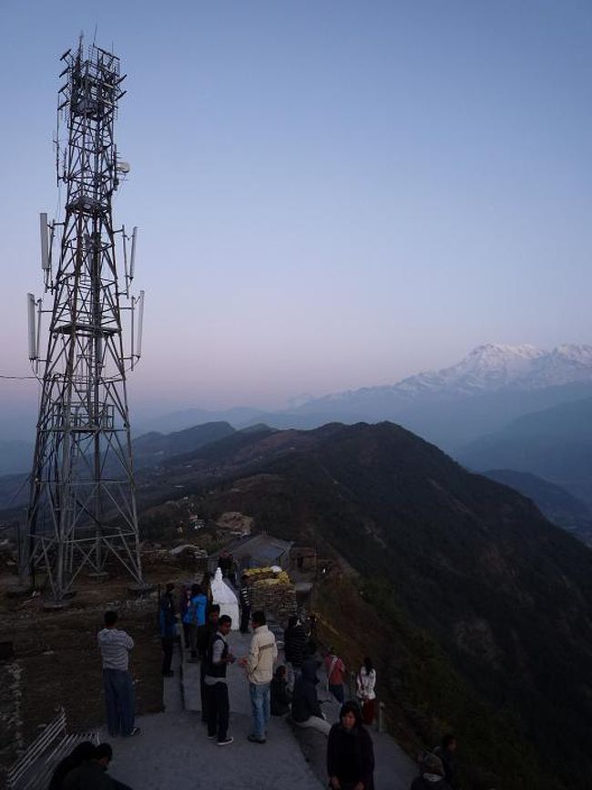 展望台より、鉄塔側を。