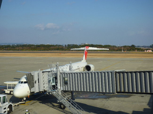 朝5時30分起床…。こんなに早く起きたのはいつぶりだろうか…！！仕事の開始時間が遅いので、普段ならまだ夢の中…。<br />前日旅行が楽しみすぎて、遠足前の小学生のようになかなか寝付けなかったバカが一人…ｗｗｗ <br />でも不思議と眠くない！！アドレナリンのせい？違う？ <br />まずは仙台空港へ！！そして中部空港へ向かいます！！ 