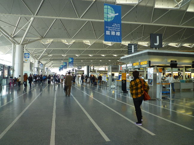 中部国際空港到着！！開港から5周年ということできれいですね。<br />