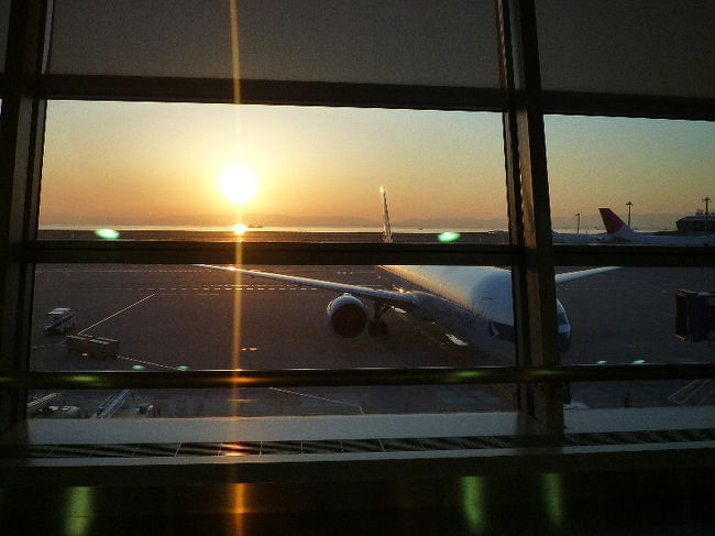 そんなこんなしているうちに夕方！！やっと日本脱出ですｗｗｗ