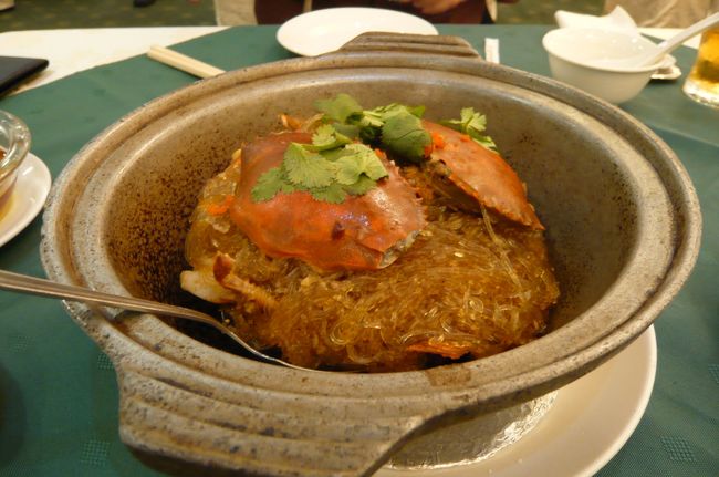 さらに蟹の一品も。